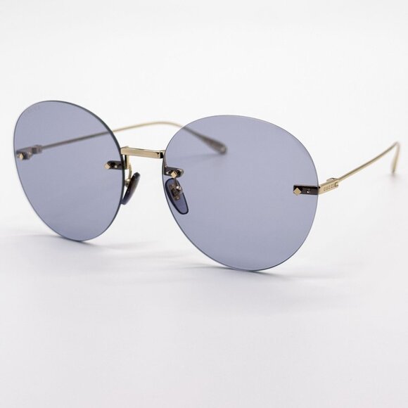 NEW GUCCI SUNGLASSES GG1149S 006 GOLD WOMEN EYEWEAR GUCCI PLUS EARRINGS main image 16